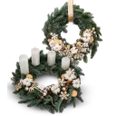 Vánoční set věnců